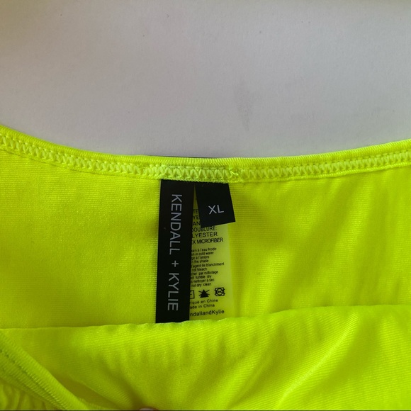 NWT Kendall & Kylie 2 piece Henley Bikini Swimsuit - Picture 7 of 7